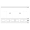 PX103 LISTWA ŚCIENNA ELASTYCZNA ORAC DECOR, PX103 ORAC DECOR, MAŁE LISTWY ŚCIENNE, LISTWY ŚCIENNE ORAC DECOR, LISTWA SUFITOWA OR